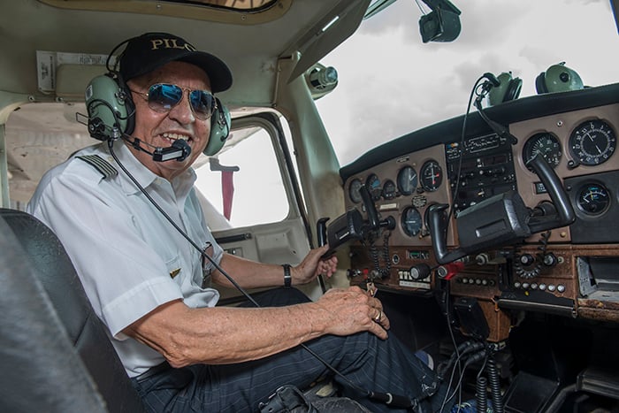 Aviones, Nicaragua, pilotos