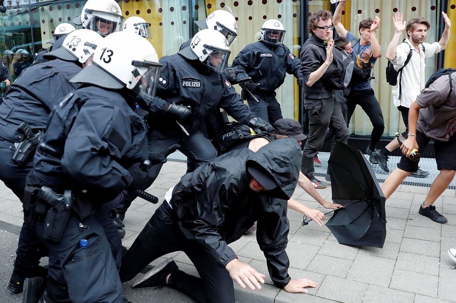 Violentas manifestaciones durante cumbre G-20