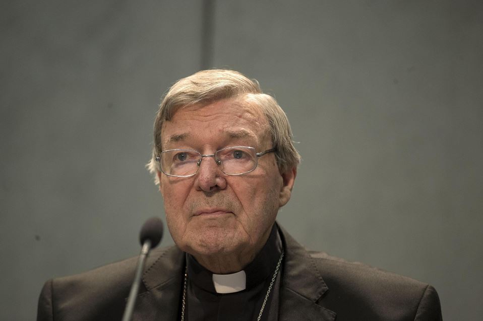 El cardenal australiano George Pell, ministro de Finanzas del Vaticano, ofrece una rueda de prensa en el Vaticano, este 29 de junio. LA PRENSA/EFE/Massimo Percossi