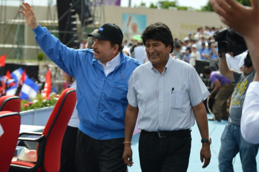 Evo Morales, Daniel Ortega, reelección, Bolivia, Nicaragua, Centroamérica