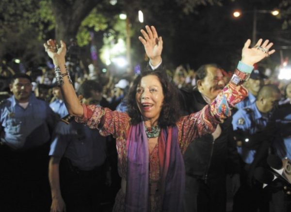La primera dama Rosario Murillo y desde 2016 vicepresidenta de Nicaragua designada por el Poder Electoral. LA PRENSA/Archivo