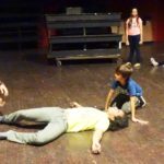 En ensayo. Escena de la obra de teatro-danza, Hakuna Matata El Reino en Peligro. LAPRENSA/Cortesía