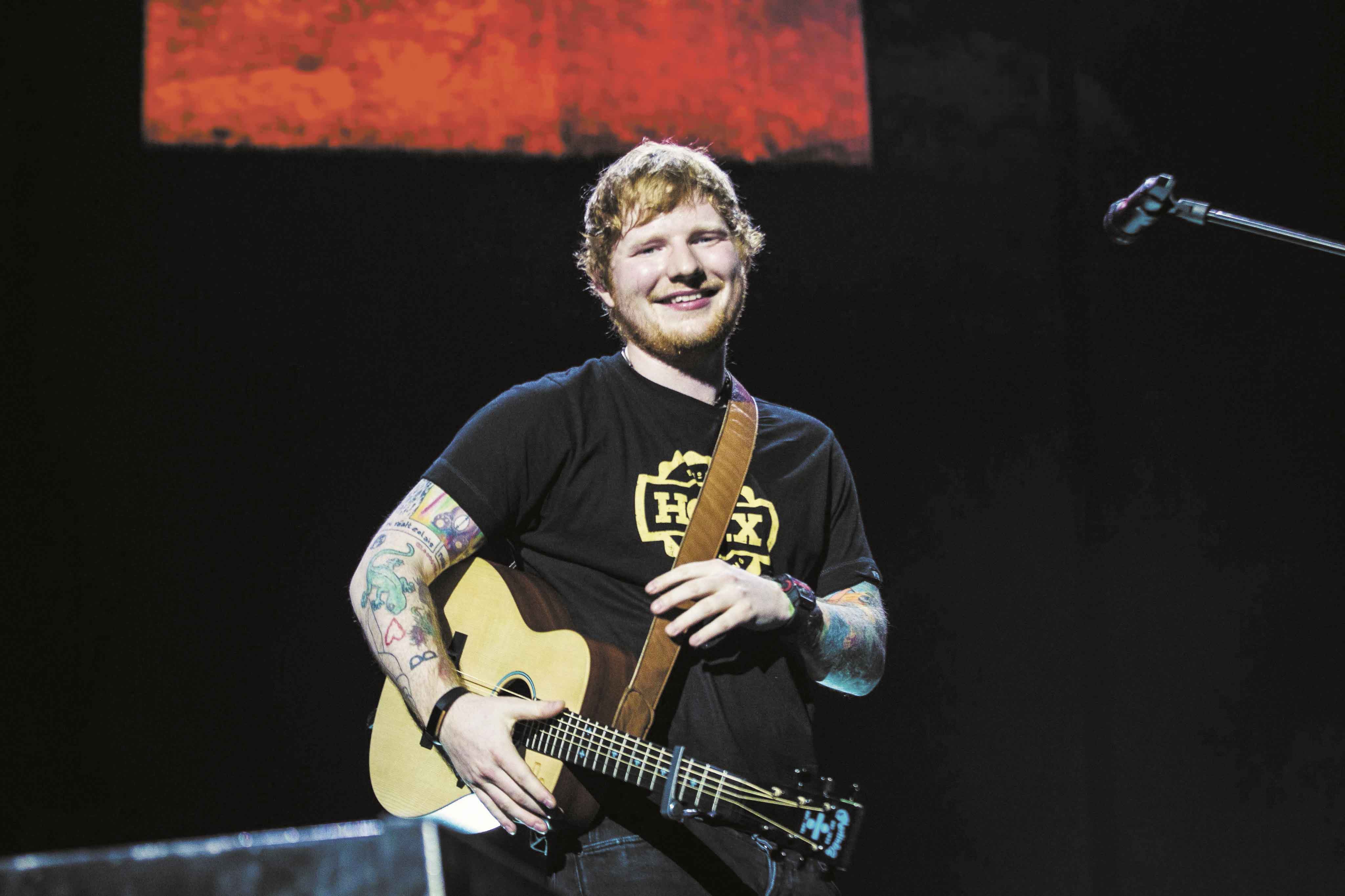 Ed Sheeran es nominado a los premios británicos Mercury