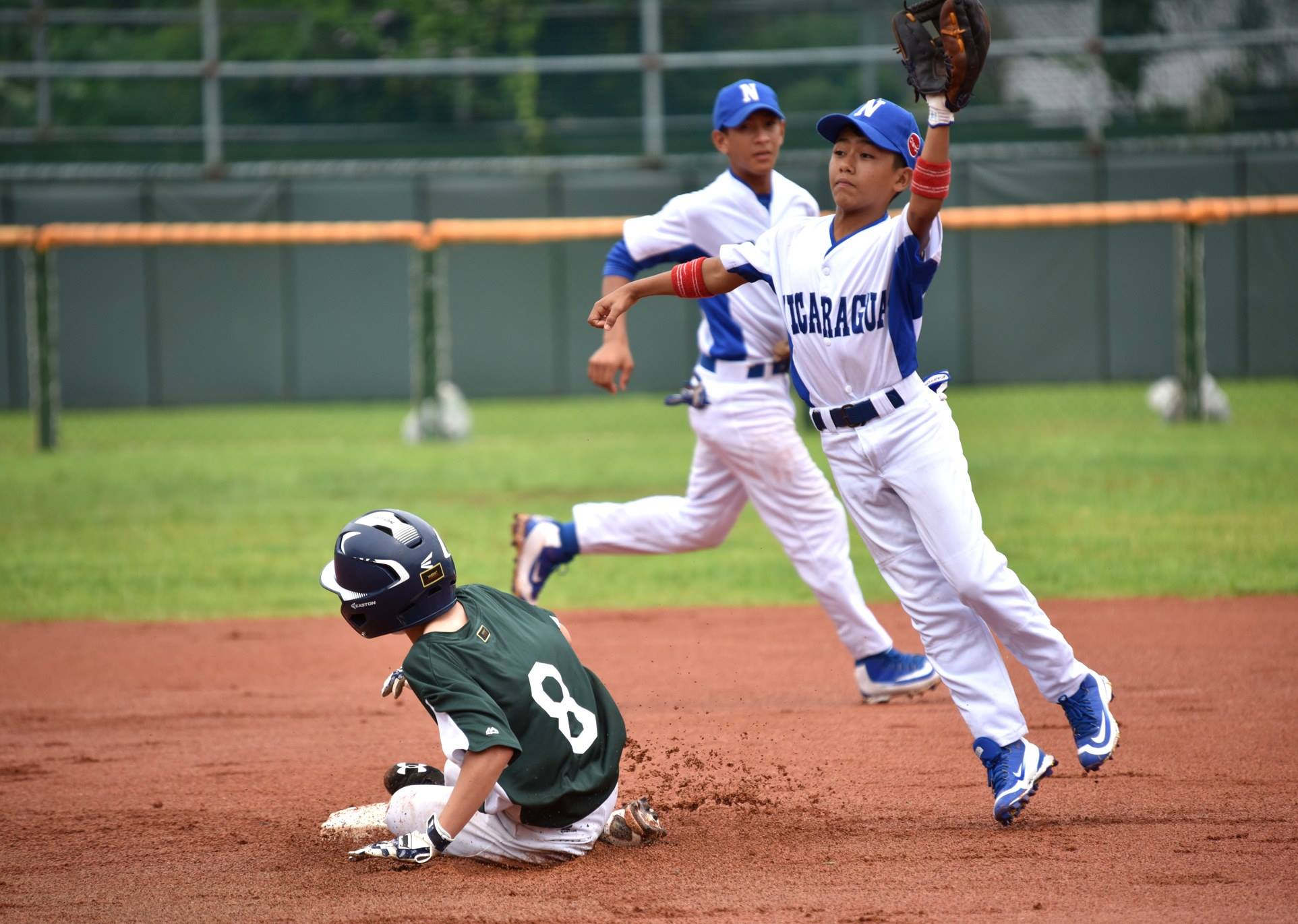 Nicaragua alcanzó su tercera victoria en cuatro partidos en la Copa Mundial Sub-12, al imponerse a Australia. Foto: Tomada de WBSC