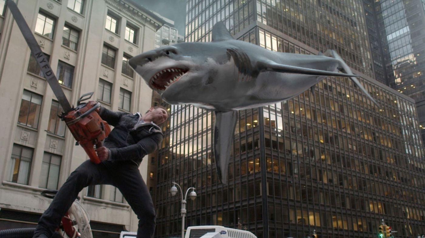 «Llueven» los tiburones en la quinta entrega de la cinta Sharknado