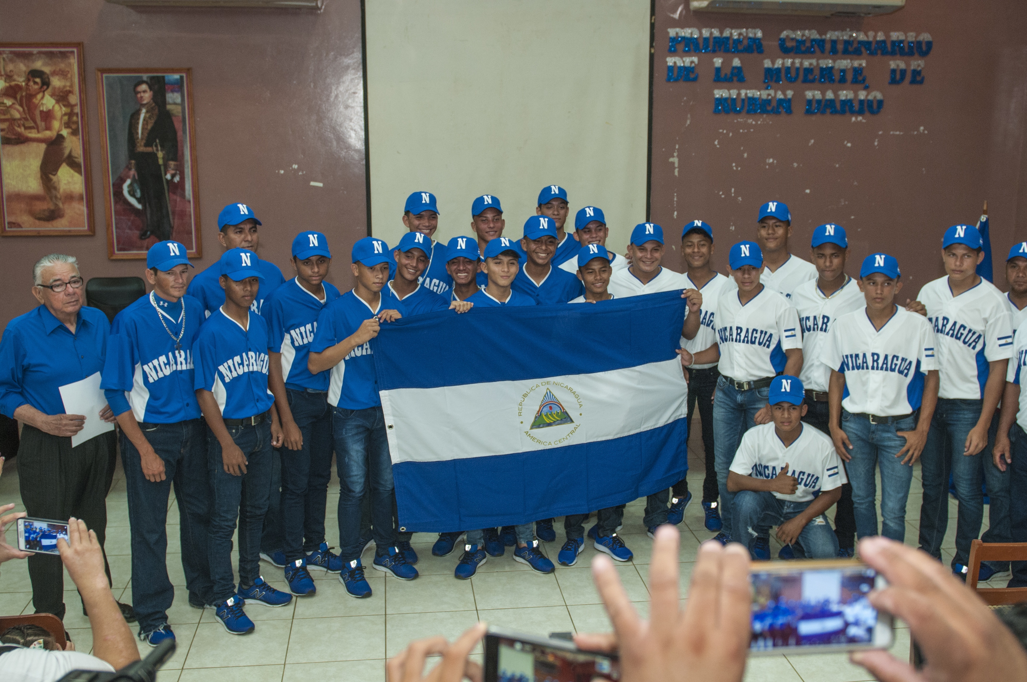 La Selección Nicaragüense de Beisbol Sub-15 tiene como principal meta clasificar al Mundial de Beisbol de la categoría. LA PRENSA/WILMER LÓPEZ