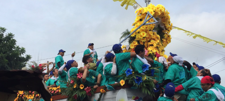 Patrono de Managua regresa a Las Sierritas