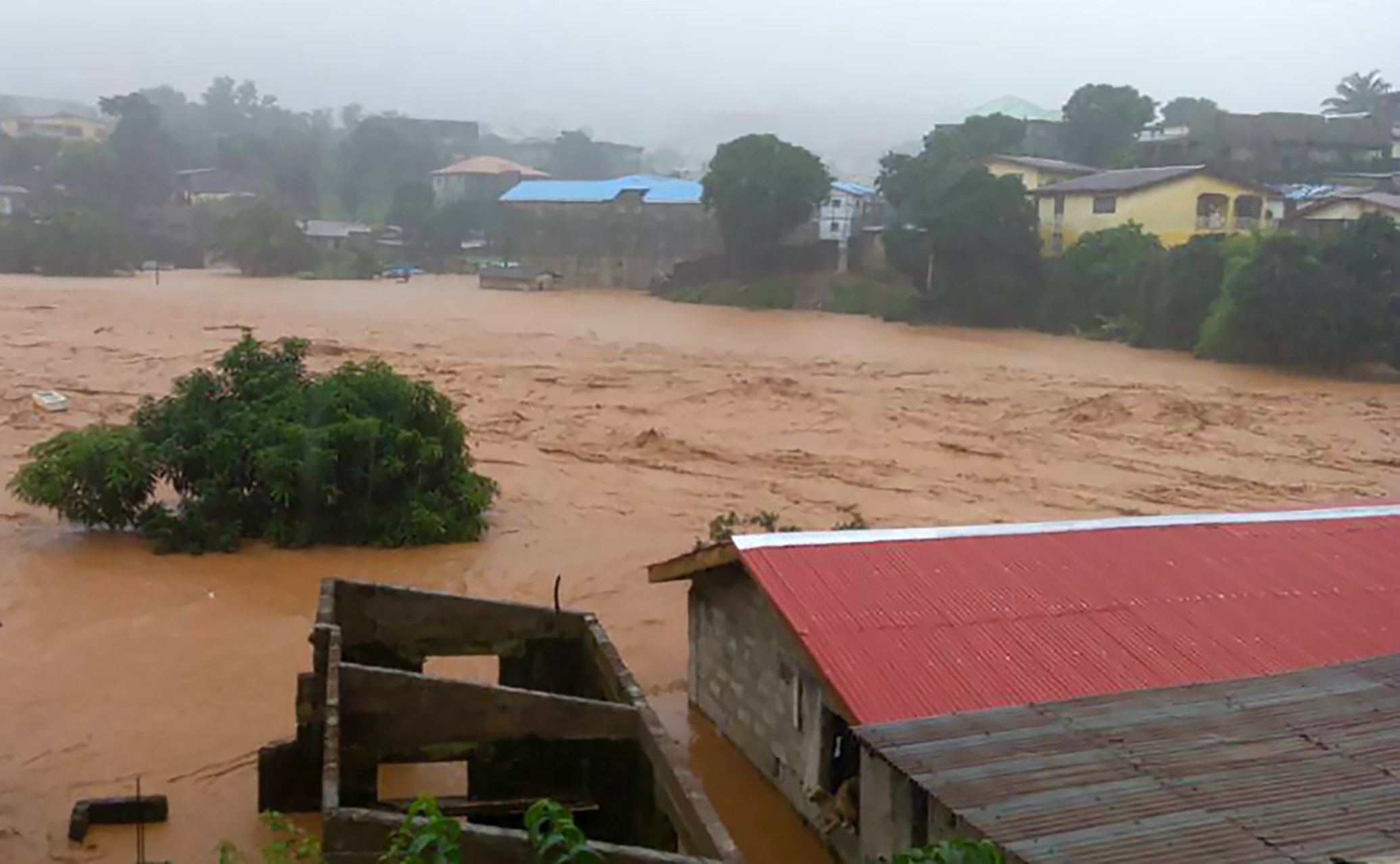 Sierra Leona, lluvias, inundaciones