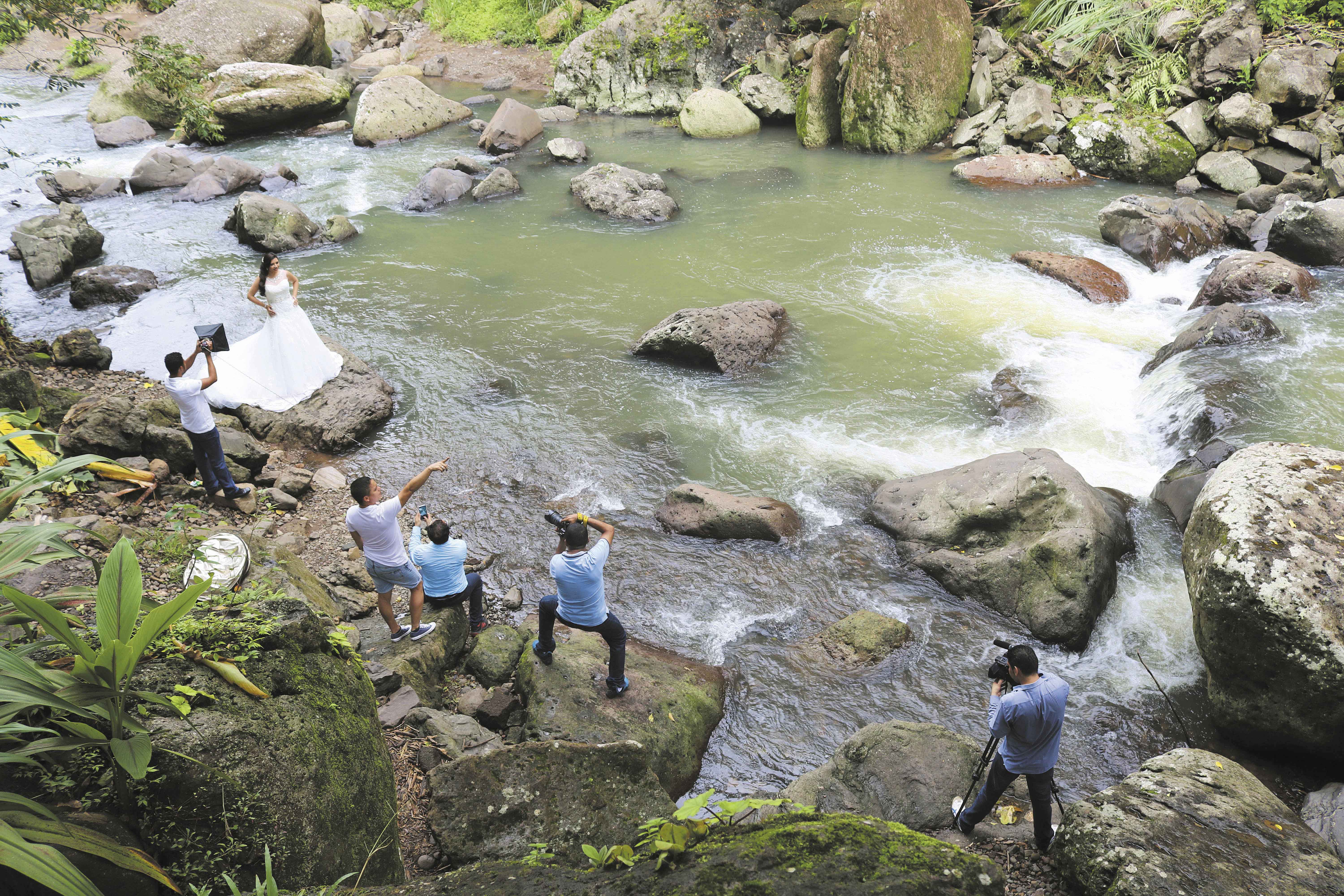 La sesión de fotos de Nosotras Bodas en Matagalpa
