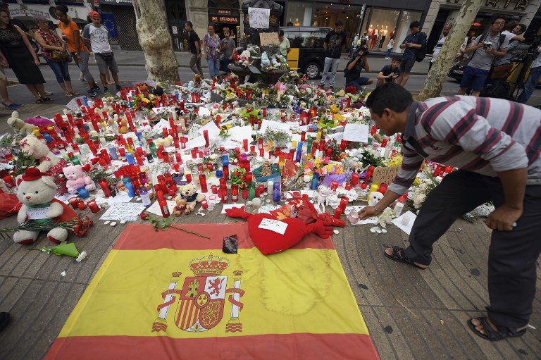 Atentado en Barcelona, Barcelona