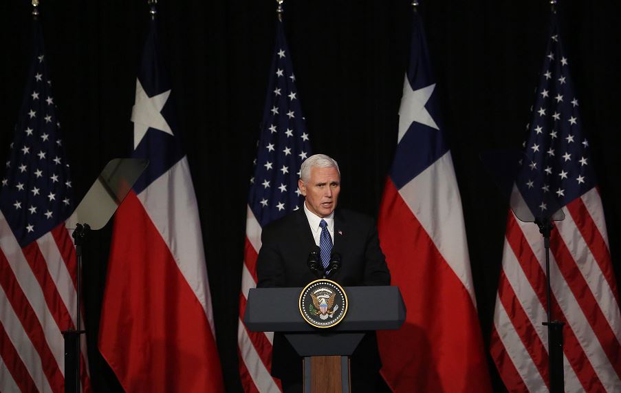Mike Pence, Estados Unidos