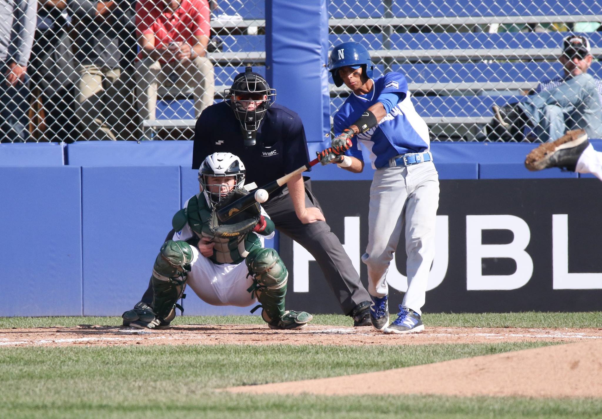 Esta es la segunda derrota que sufre la tropa nicaragüense en la Copa Mundial de Beisbol Sub-18 que se juega en Thunder Bay, Canadá. LA PRENSA/ WBSC/ Cortesía