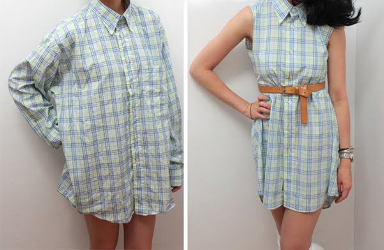 Las camisas, vestidos, jeans son algunas de las prendas que puede transformar para lucir a la moda.