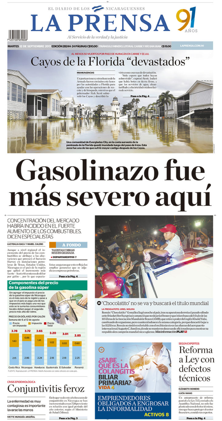 Portada impresa 12-09-2017