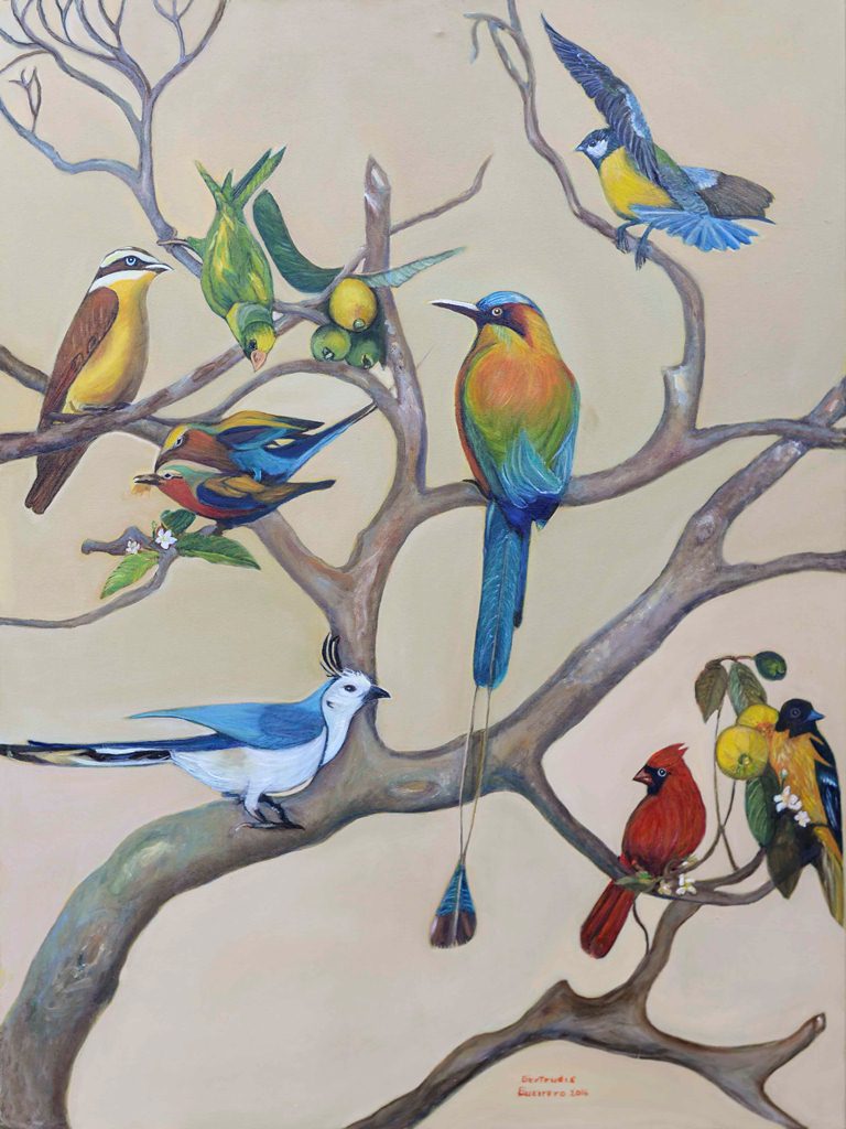 Los pájaros que volaron del cuadro
