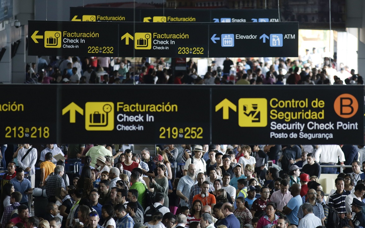 Aeropuerto Internacional de Tocumen en Panamá. FOTO: LA PRENSA/ AP