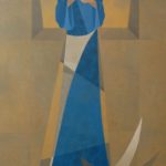 La Concepción de María,1991. Pintura de Orlando Sobalvarro. LA PRENSA/Arnulfo Agüero