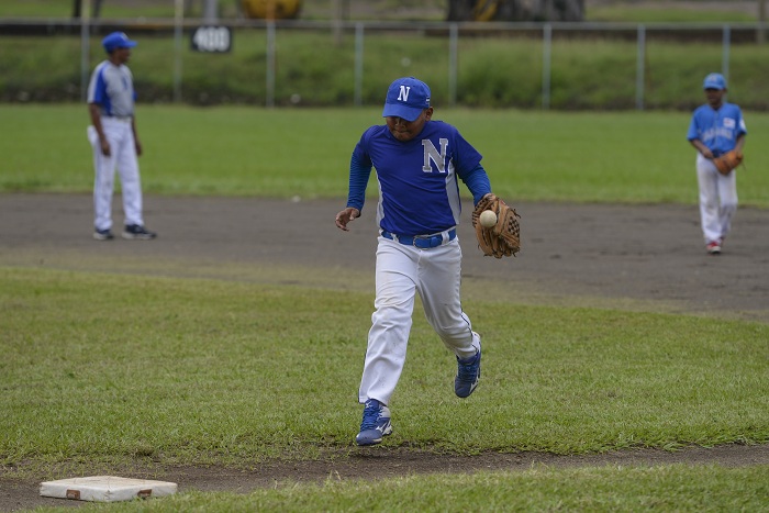 La Selección de Nicaragua suma tres victorias y una derrota en el Campeonato Panamericano de Beisbol Sub-10 de Reynosa, México. LA PRENSA/Wilmer Lopez