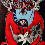 Grabado de Alicia Zamora. LA PRENSA/Arnulfo Agüero