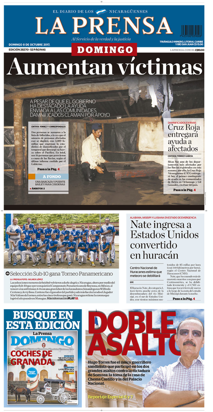 Portada impresa 08-10-2017