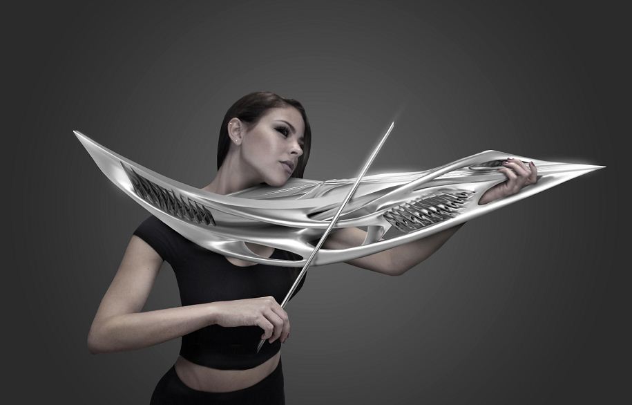 Esculturas convertidas en violines asombran al mundo