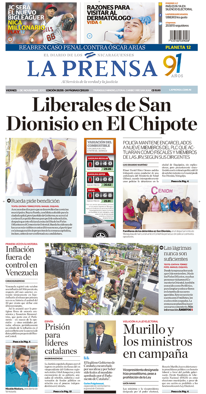 Portada impresa 03-11-2017