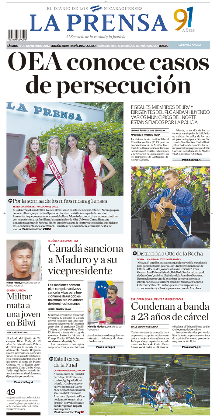 Portada impresa 04-11-2017
