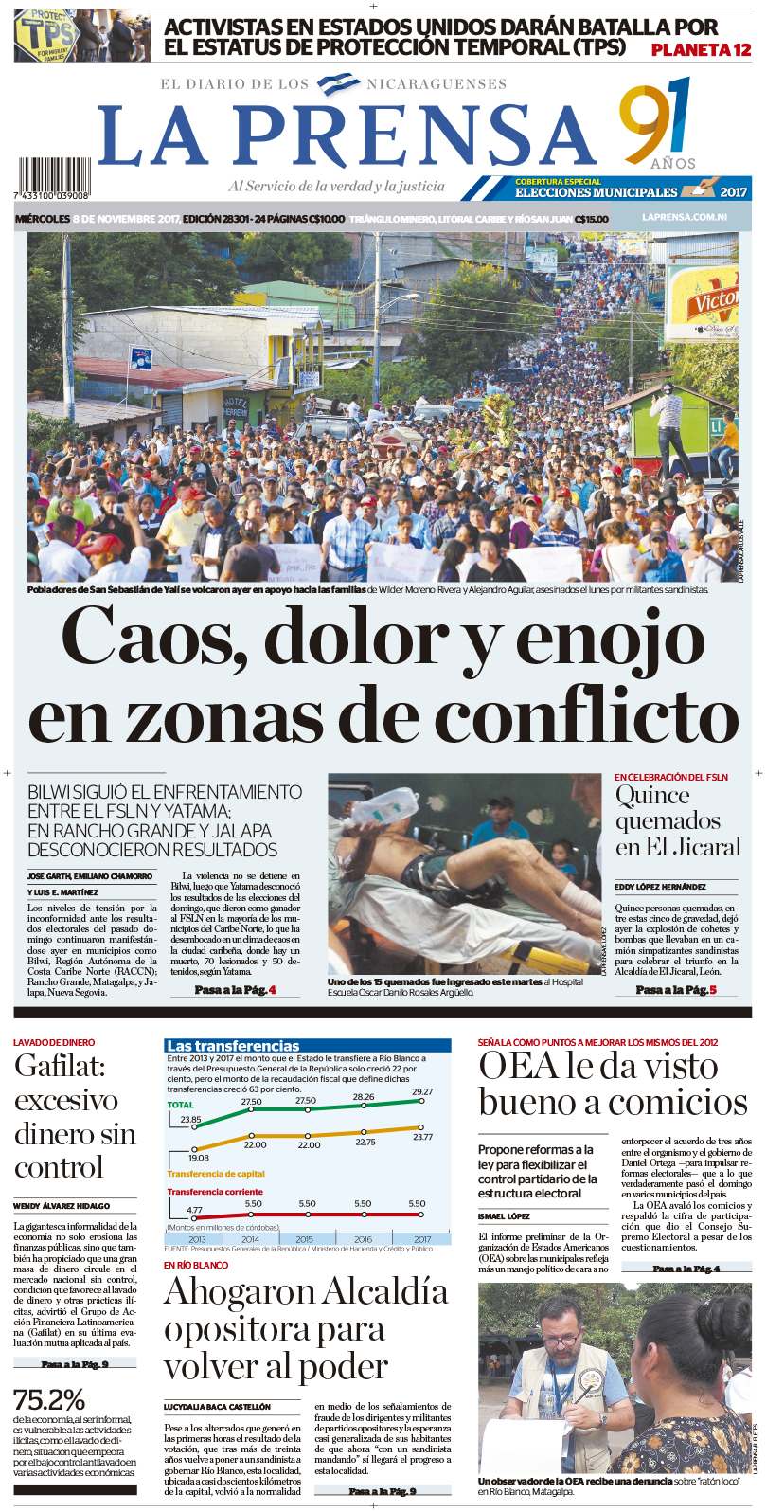 Portada impresa 08-11-2017