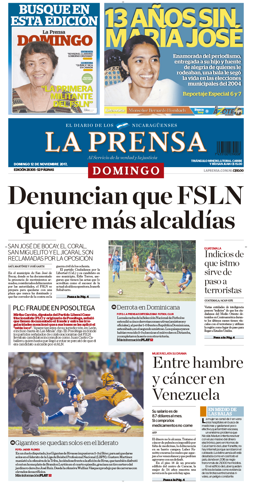 Portada impresa 12-11-2017