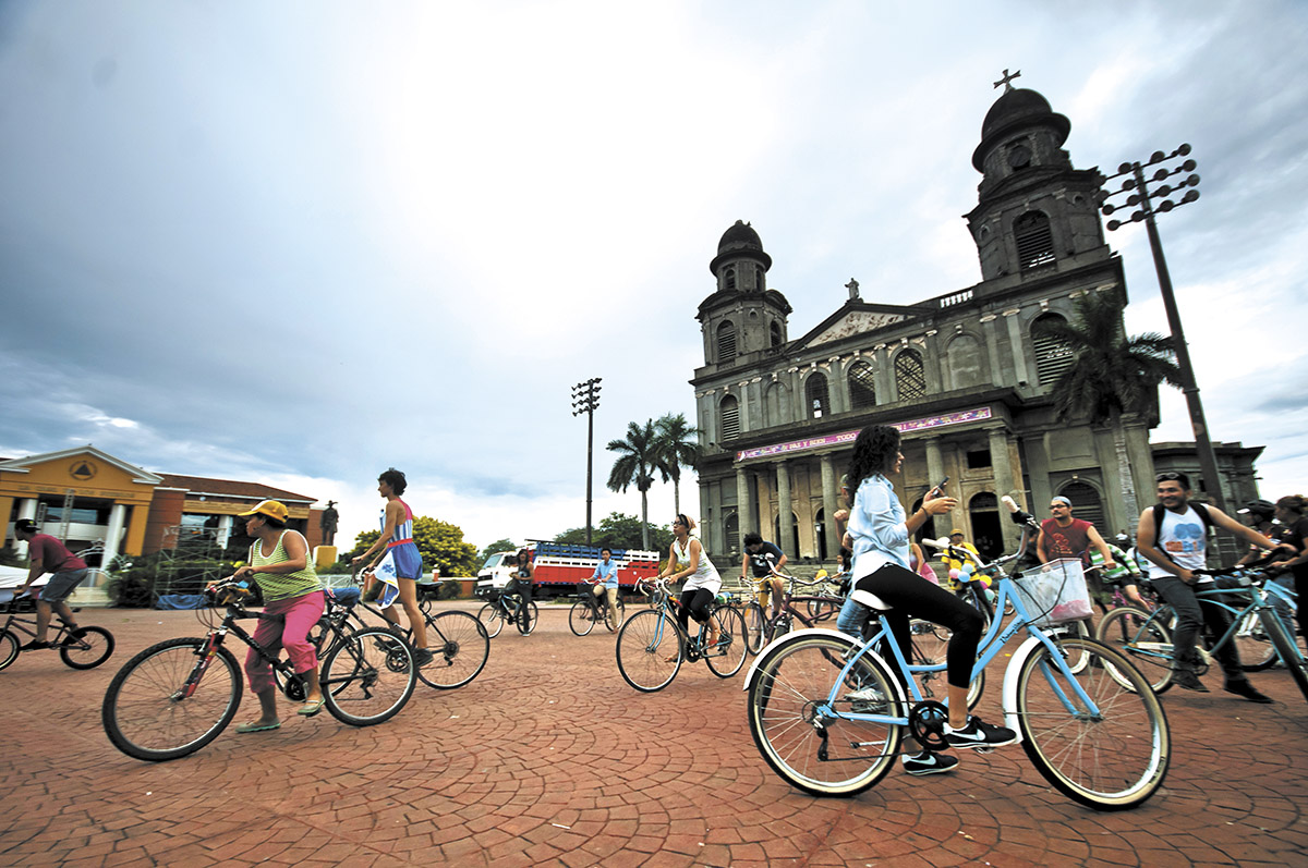 managua, ciclistas, Nicaragua