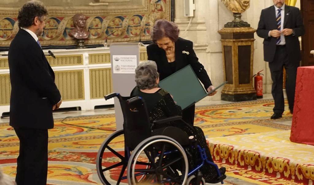 Claribel Alegría recibe el Premio Reina Sofía de Poesía Iberoamericana