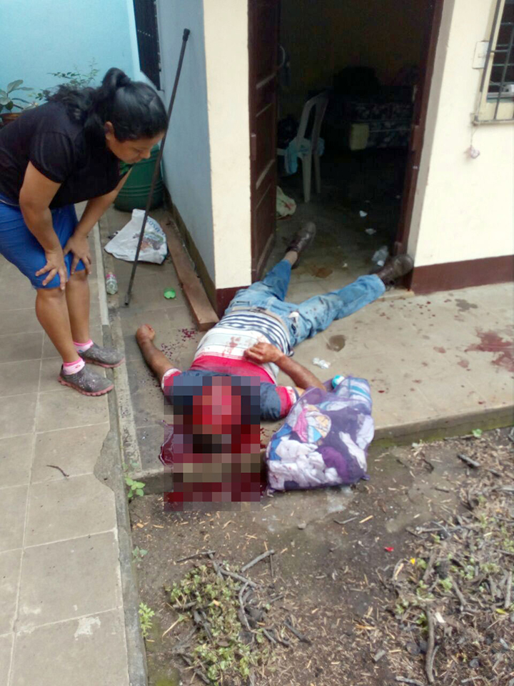 Hijo mata a su padre de 86 cuchilladas en Masaya