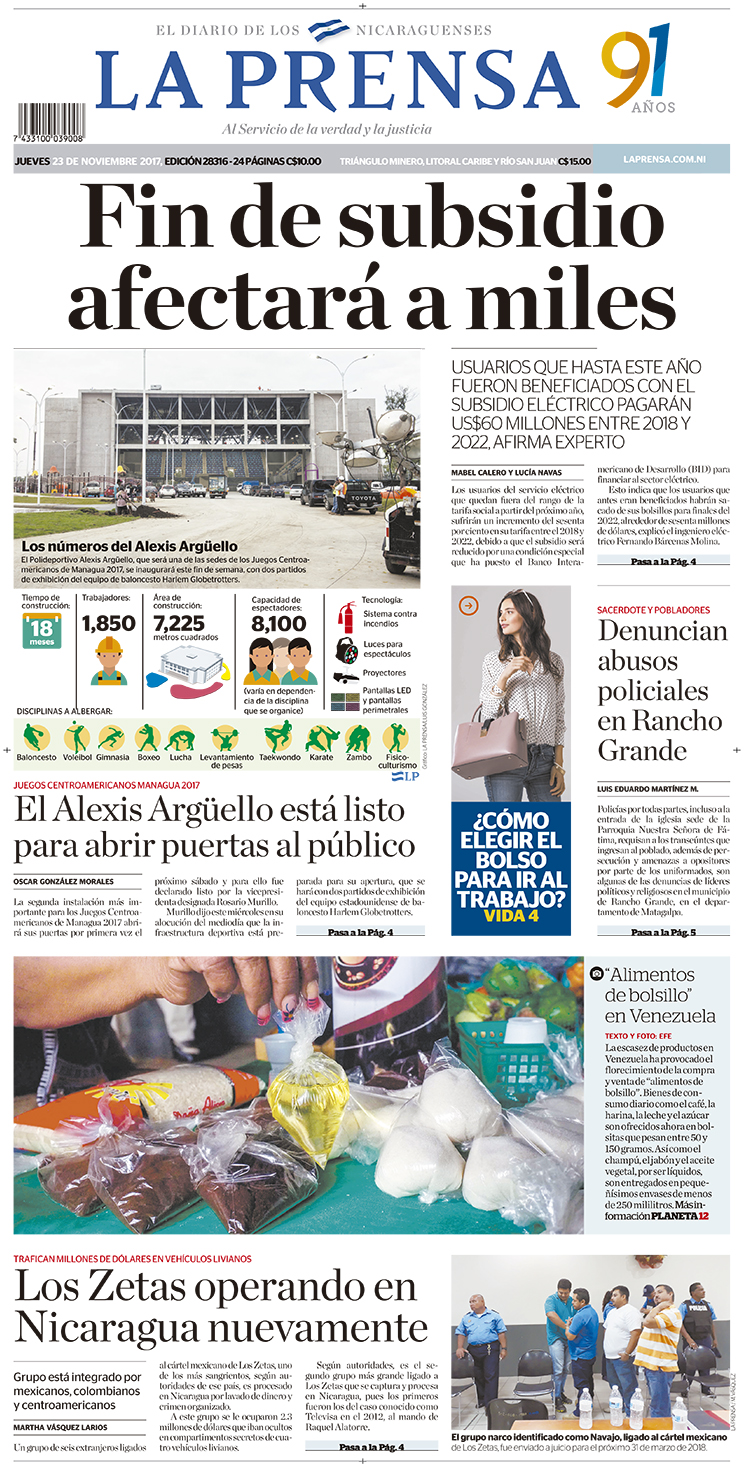 Portada impresa