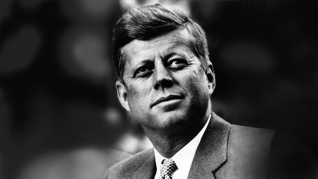 John F. Kennedy, el 35 presidente de los Estados Unidos.