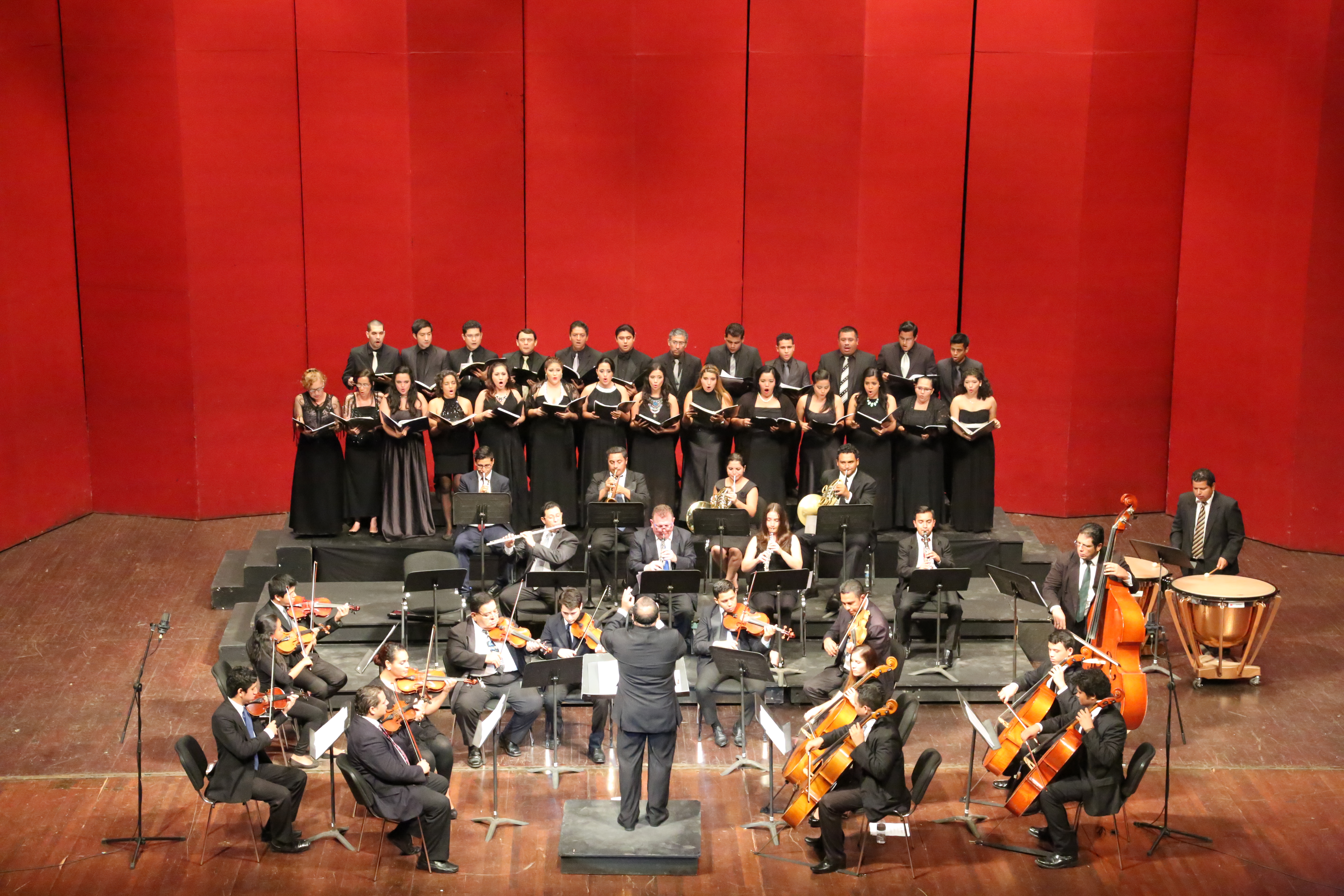 Orquesta Sinfónica Juvenil Rubén Darío y Schola Cantorum celebran un año más de fundación