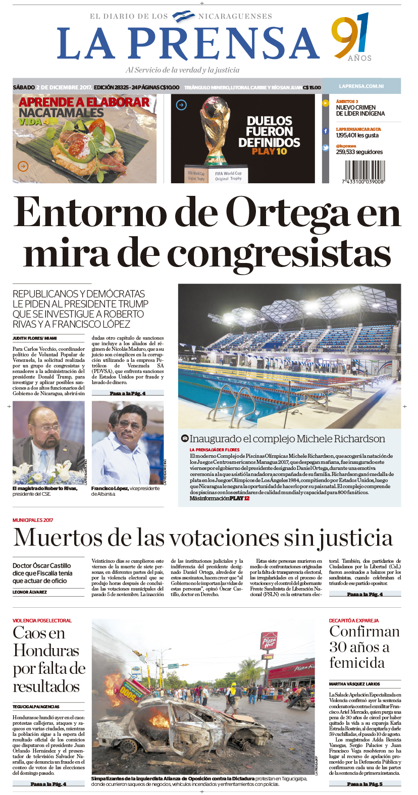 Portada impresa 02-12-2017