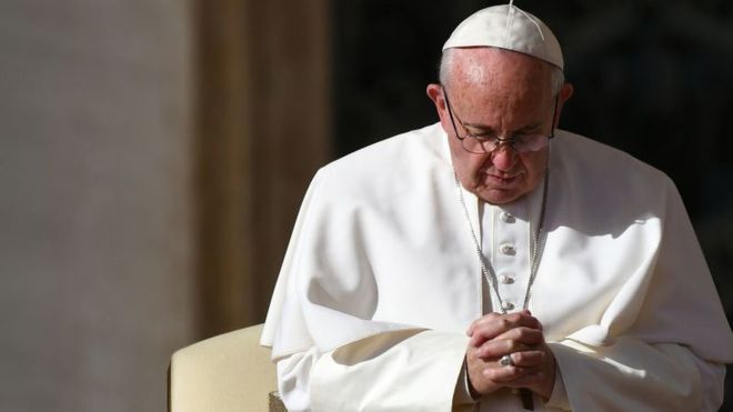 El papa Francisco aconseja “Ser  cristianos alegres”