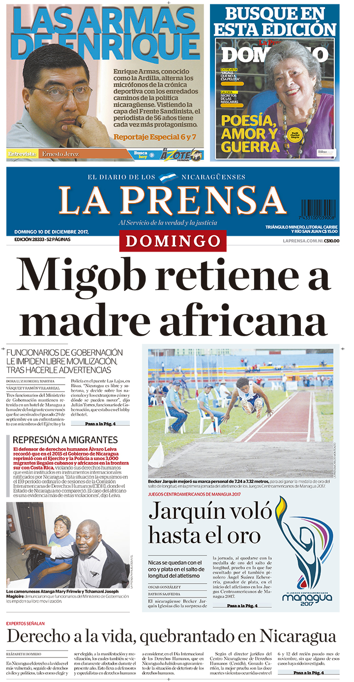 Portada impresa