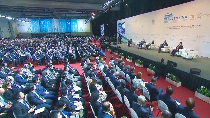 Reunión de la Organización Mundial de Comercio (OMC) en Buenos Aires, Argentina. LA PRENSA/ AGENCIAS