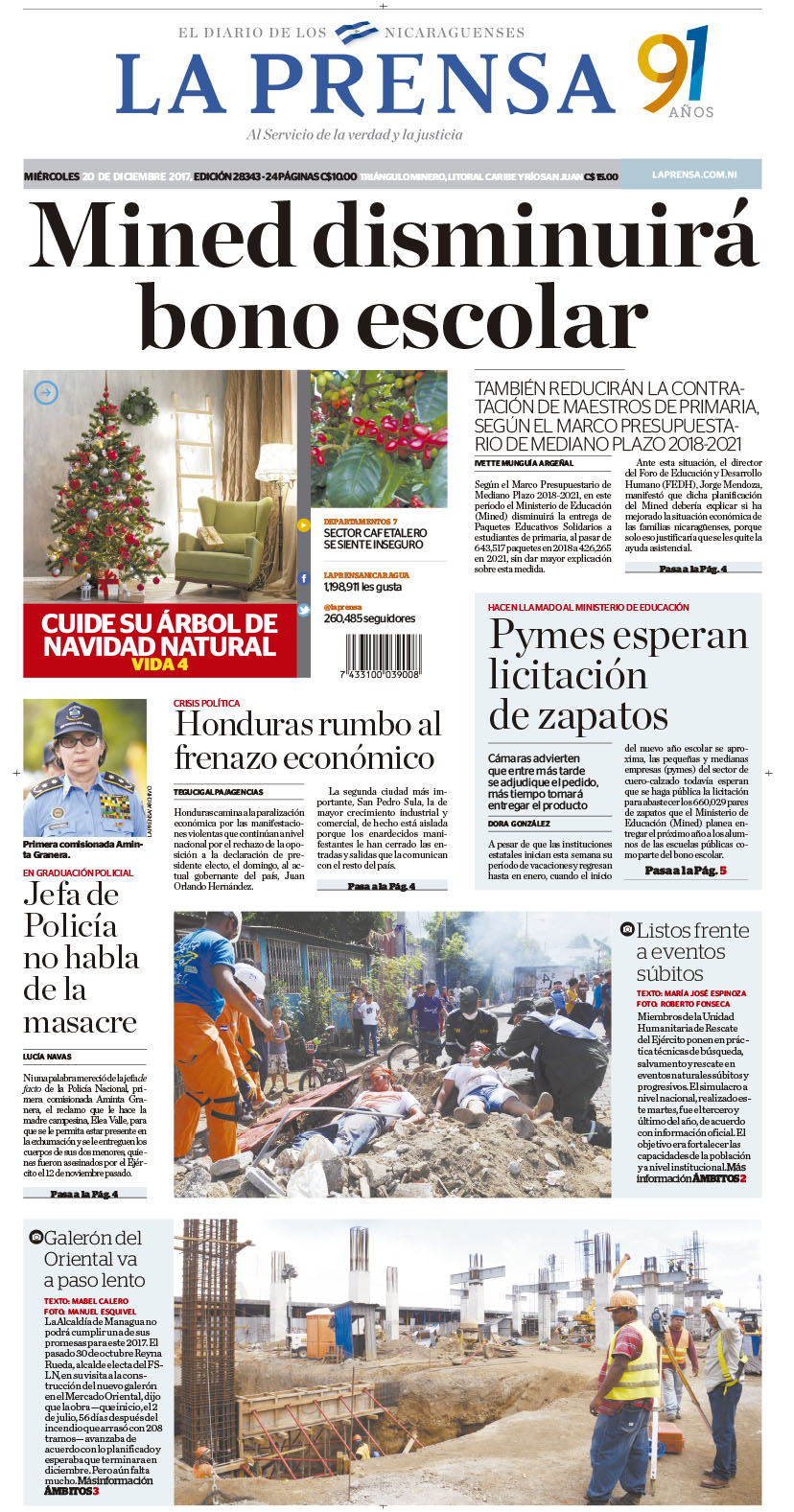 Portada impresa 20-12-2017
