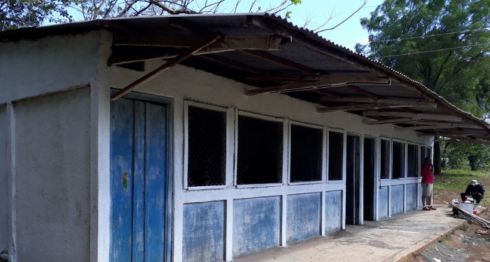 Acondicionan escuelita de la comunidad El Comején, Masaya