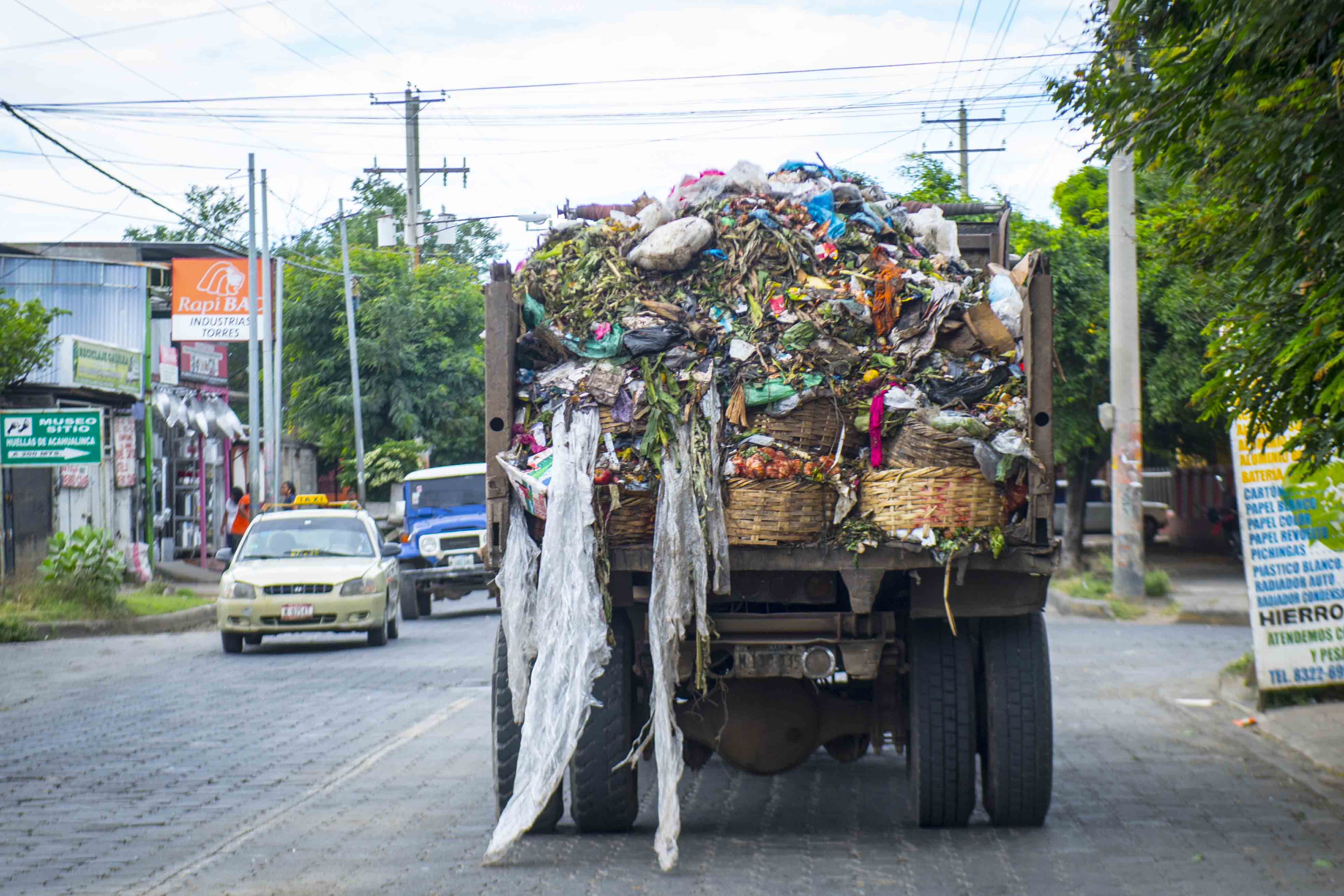 Basura, Managua