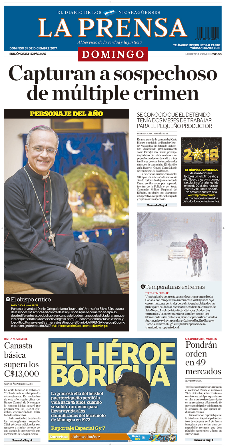 Portada impresa 31-12-2017
