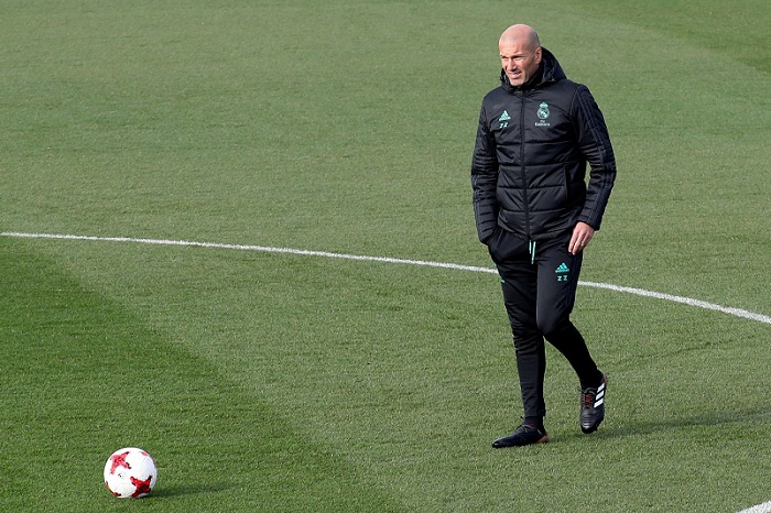 Zinedine Zidane cumple dos años como técnico del Real Madrid