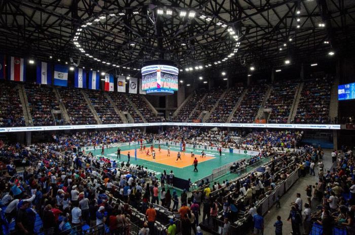 El Polideportivo Alexis Argüello albergó la inauguración de los Paracentroamericanos. LA PRENSA/ JADER FLORES