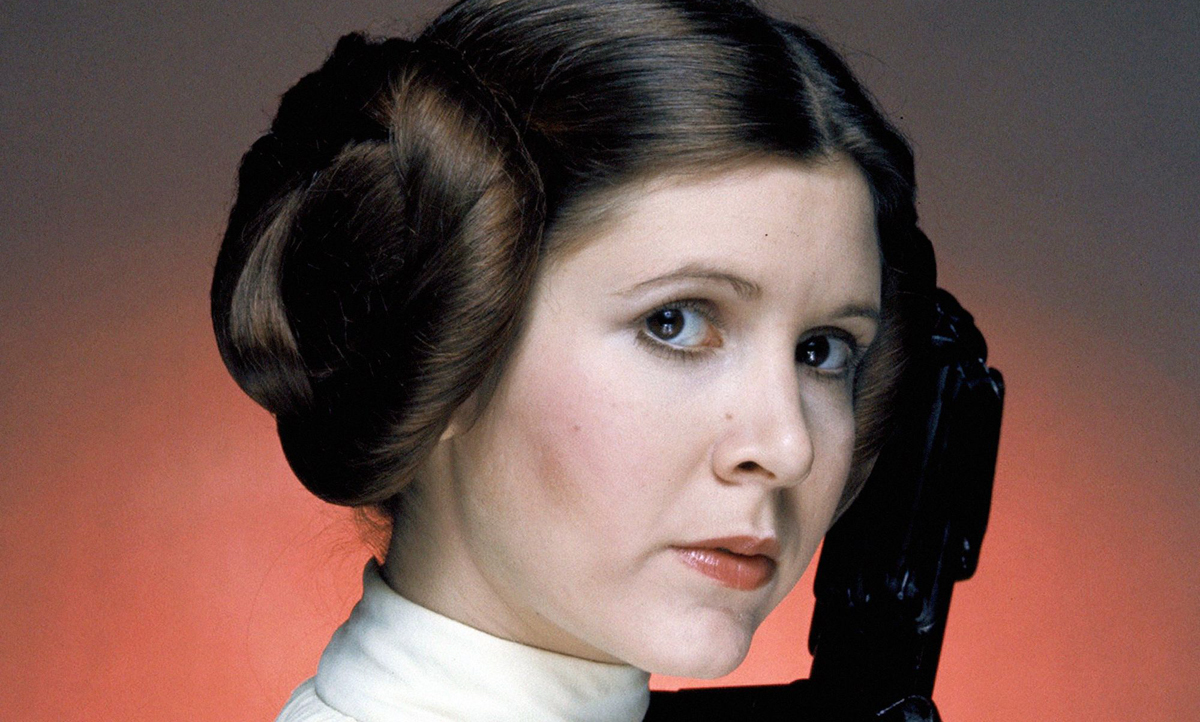 actores y actrices, Princesa Leia, Carrie Fisher