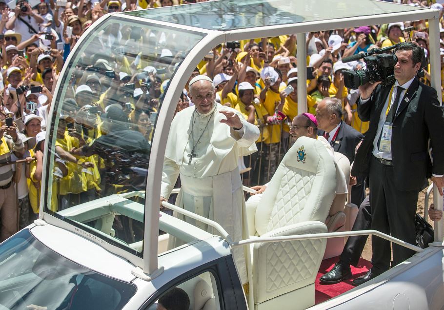 Papa Francisco, de Chile a Perú
