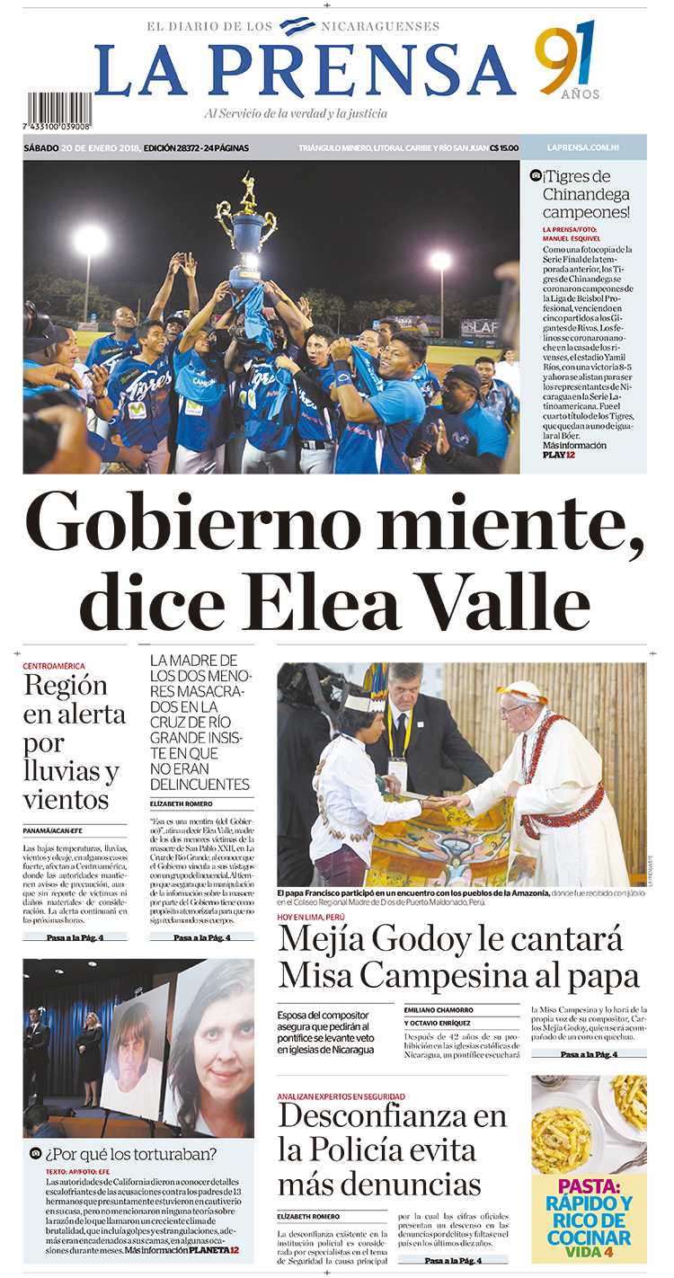 Portada impresa 20-01-2017