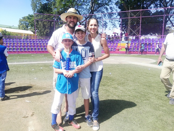 Juan Diego Holmann, Beisbol infantil