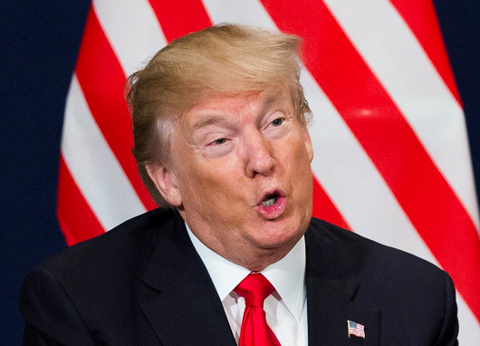 Donald Trump, presidente de Estados Unidos. LA PRENSA / EFE/PETER KLAUNZER